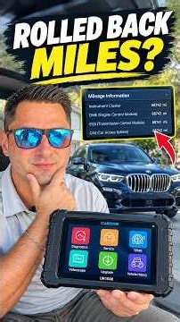 Does YOUR Car Have Rolled Back Miles!? Verifying with this ICARZONE UR1000 Scanner