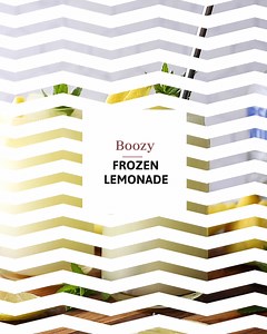 This BOOZY Frozen Lemonade is super easy to throw together and great for entertaining and serving a few people. Super refreshing and SO delicious. Get the full recipe here---->> https://foodwithfeeling.com/boozy-frozen-lemonade/ | Food With Feeling