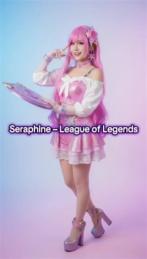 Seraphine – League of Legends #cosplay #minichu #Seraphine #leagueoflegends