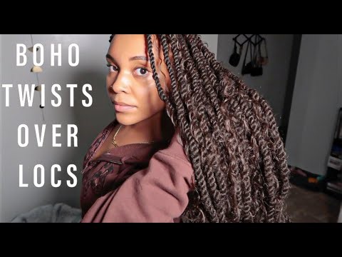 Extended Two Strands over Locs ✨