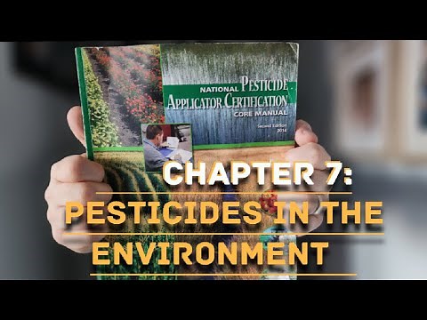 National Pesticide Applicator Certification Core Manual - Ch 7: Pesticides In The Environment