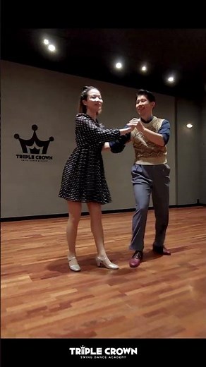 [트리플크라운 스윙댄스학원] Balboa Routine / Shorty George #shorts #스윙댄스 #swingdance #balboa