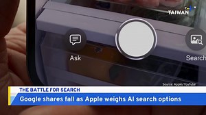 Google Shares Fall as Apple Considers AI Search Alternatives - TaiwanPlus News
