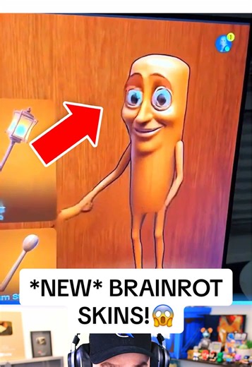 *NEW* Tung Tung Tung Sahur in FORTNITE! #fortnite #gaming #fyp #tungtungtungsahur #brainrots