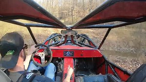 Testing a new shock tune on our R&D rig. This bouncer rides better than any RZR I have ever driven! | BUSTED KNUCKLE FILMS