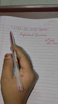 Real Numbers Class 10 | HCF Trick to Solve CBSE Important Questions Step-by-Step #Class10Maths