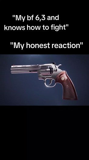 he ain't going to be fighting anymore ☠#gun #revolver #vairal #guns