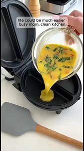 Make busy mornings easier with the Dual-Zone Electric Omelette Maker 🍳—cook two eggs or omelettes at once with fast, even heating and no flipping needed. The smart temperature control and non-stick surface deliver perfect results without burning or mess ✨. Compact, safe, and easy to clean, it’s ideal for quick breakfasts at home, dorm living, or meal prep on the go ⏱️. Enjoy café-style eggs in minutes, even on your busiest days ☕🍳. | Magoloft