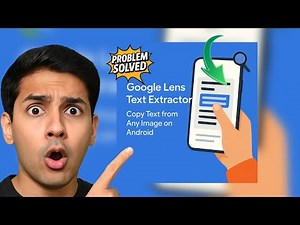 Google Lens Text Extractor | Copy Text from Any Image on Android & iOS