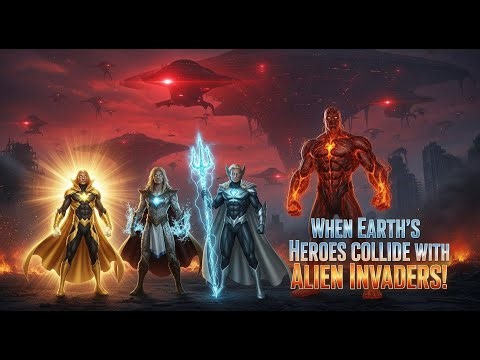 When Earth’s Heroes Collide with Alien Invaders | Epic Sci-Fi Story