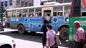 Public Transport Myanmar Yangon 08112013bus Myanmar Stock Footage Video (100% Royalty-free) 8398906 | Shutterstock
