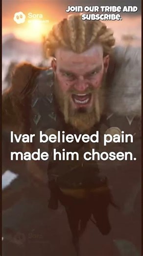 Why Did Ivar Believe the Gods Spoke Only to Him ❄️⚔️#vikings #mindset #shorts