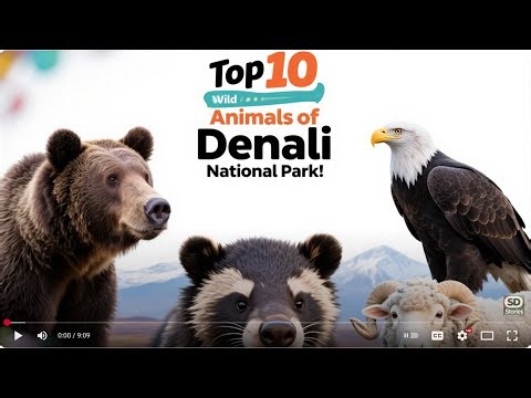 USA: Top 10 Wild Animals of Denali National Park | Wildlife Animals Documentary