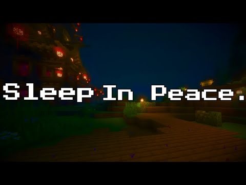 gentle rain tonight… breathe slowly and rest (muffled minecraft music quiet night)