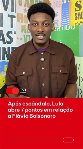 Após escândalo, Lula abre 7 pontos em relação a Flávio Bolsonaro