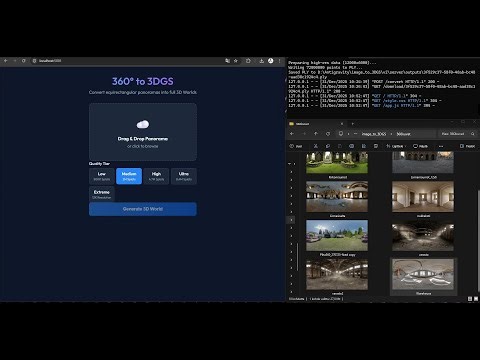 Game changer: From 360 panorama to a full 3D world