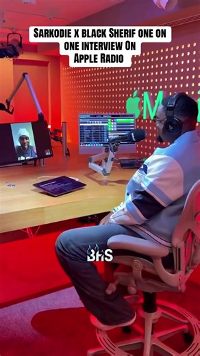 Sarkodie x Black Sherif one on one interview On Apple Radio 📻 #blazehouze🔥 #sarkodie #blacko #ghanaukticktokers🇬🇭🇬🇧 #rapperholicuk26