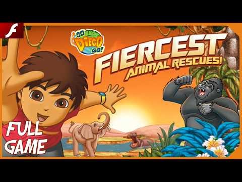 Go, Diego, Go!™: Diego's Fiercest Animal Rescues! (Flash) - Full Game HD Walkthrough - No Commentary