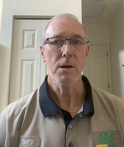 ABF Road Team and city driver Terry Bennett has a shout-out for National Truck Driver Appreciation Week to all the professional drivers out on the roads! Thank you, truckers! #NTDAW2024 #NTDAW | ABF Freight