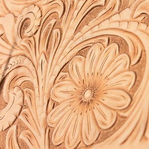 Leather Carving / Tooling Pattern | Sheridan Daisy Floral Design | for Wallets & Card Cases | for Craft and Art | PDF | DC-004 - Etsy