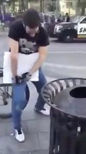 A stwong and burly Proud Boy tried to rip a protester's sign but couldn't harness enough of that Alpha Male Energy: | The Love Life Of An Asian Guy