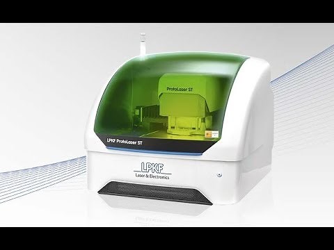 PCB Prototyping Laser for Standard FR4, RF and Microwave Materials | LPKF ProtoLaser ST
