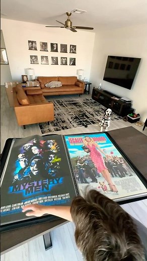 My movie poster collection - Flipping through 25 years of cinematic history! #movieposter #collector