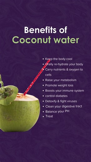 Coconut Water Benefits You Should Know