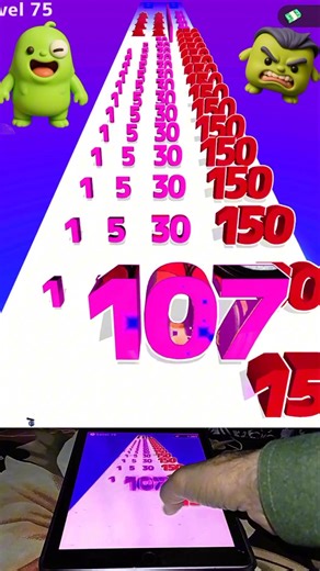 41 number master run 🥸😎 android ISO gameplay level-75 #shorts #gaming #tootalgaming69