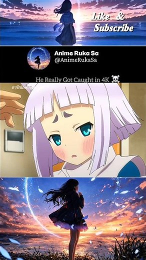 He Really Got Caught in 4K ☠️ #anime #animeshorts #amv