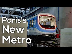 Inside the Newest Trains of Paris Metro!