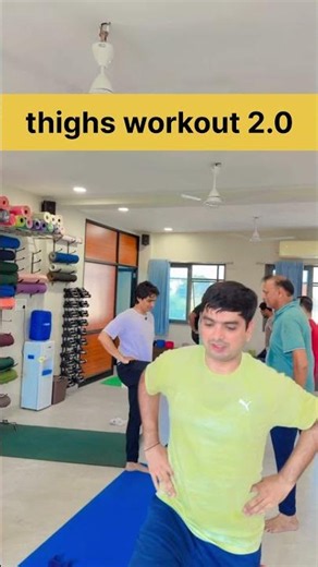 Thighs workout 2.0 #yoga #fat #reels #trending #exercise