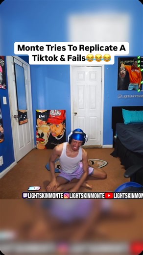 Twitch: LightskinMonte on Instagram: "Monte Tries To Replicate A Tiktok & Fails😂TWITCH: LightskinMonte (MORE STREAMS LINK IN BIO) #lightskinmonte #twitch #twitchstreamer @lightskinmonte"
