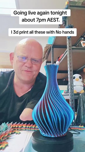 3D Printing with No Hands: Live Demo Tonight