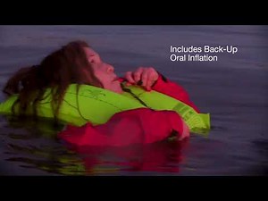 Offshore Automatic Inflatable Life Jacket with Har