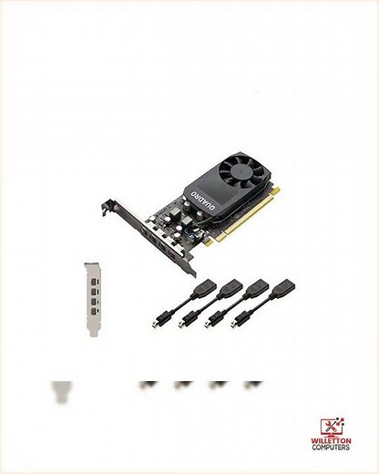 Nvidia Quadro P1000 Graphics Card | 4GB vRAM