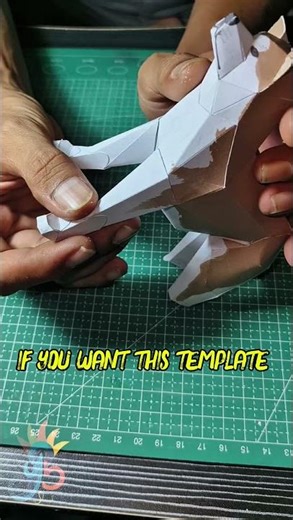 Akita dog Papercraft