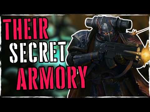 Forbidden Armory Of The DARK ANGELS (They Have AI) | WARHAMMER 40K LORE