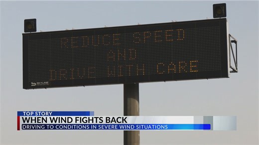 Keeping safe in high wind driving conditions