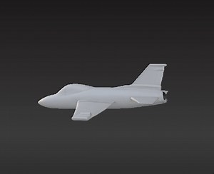 Stylized Toy Jet – Easy-to-Print RC-Inspired Airplane Model