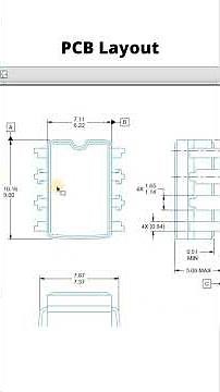 Dual Operational Amplifier Schematic Symbol & PCB Layout Design using EasyEDA #S08