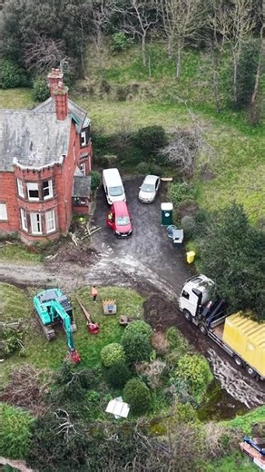 #The GRANGE #DEMOLITION #REDEVELOPMENT #DRONE