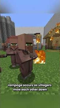 this experiment got out of hand #minecraft #minecraftshorts #shorts