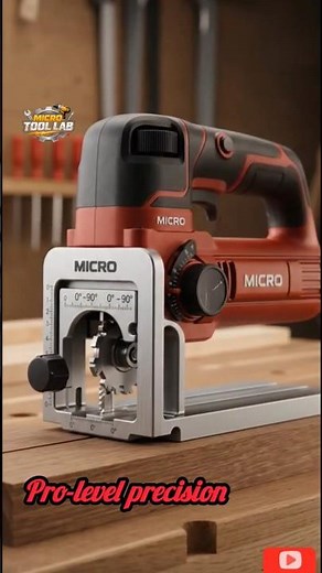 This Tool Cuts Perfect Joints Like a PRO 😳 | MICRO Biscuit Joiner #usashorts #woodworking #diy #usa
