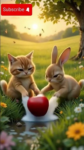 "Cat & Rabbit: An Unlikely Friendship