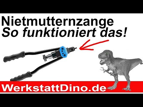 Rivet nut pliers, this is how it works!
