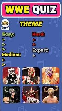 Guess WWE Wrestlers Theme Songs Quiz👇🎶 #wwe #wwequiz #wwethemesongs