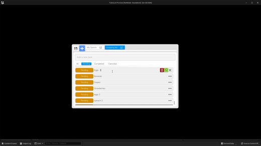 ue-简易待办事项列表 – Simple To Do List
