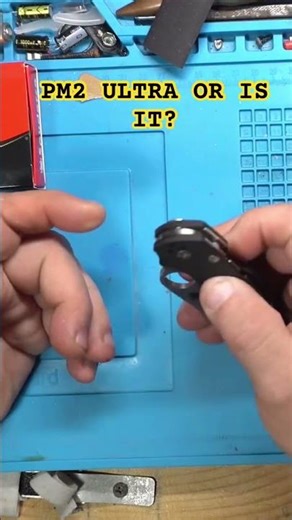 PM2 Button Mod That Shouldn't Exist #knives #edc