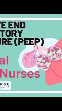 Positive End Expiratory Pressure (PEEP) for Critical Care Nurses